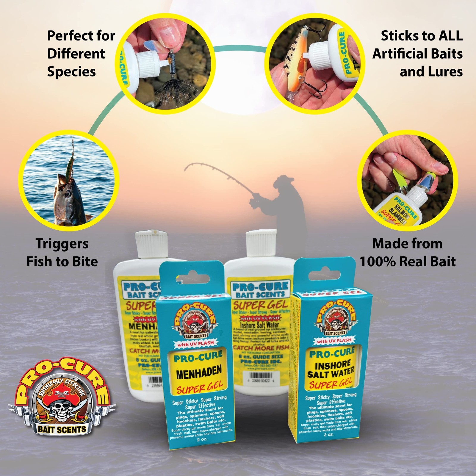 Pro-Cure Shrimp Super Gel, 2 Ounce
