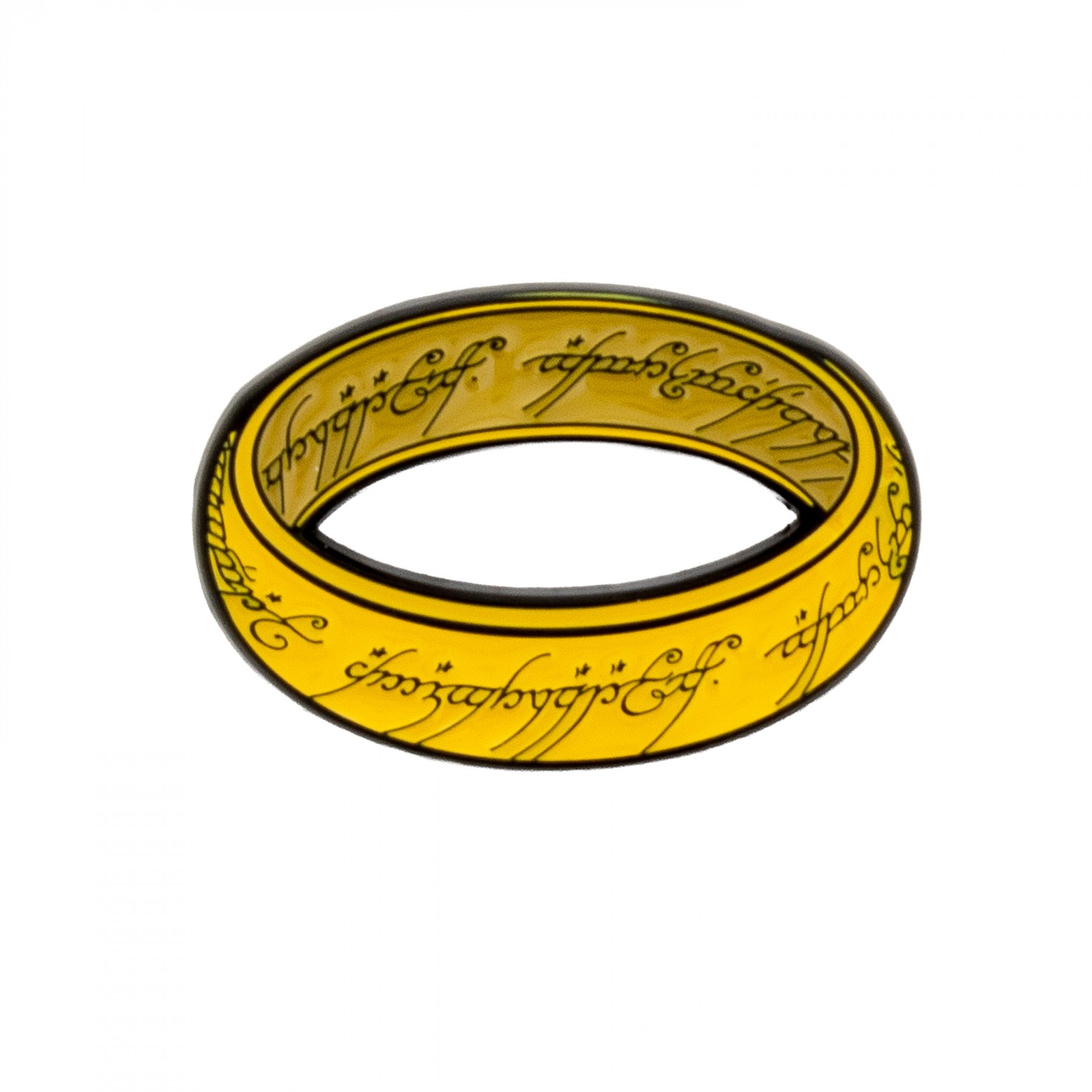 Lord of the Rings the Ring 1.25" Lapel Pin Gold