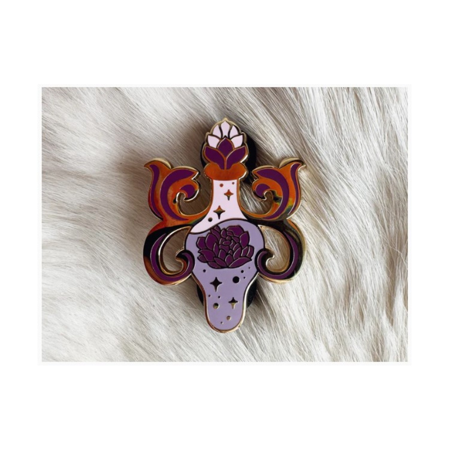 Yaniir Jewelry & Accessories Potion Pin - Lavender New