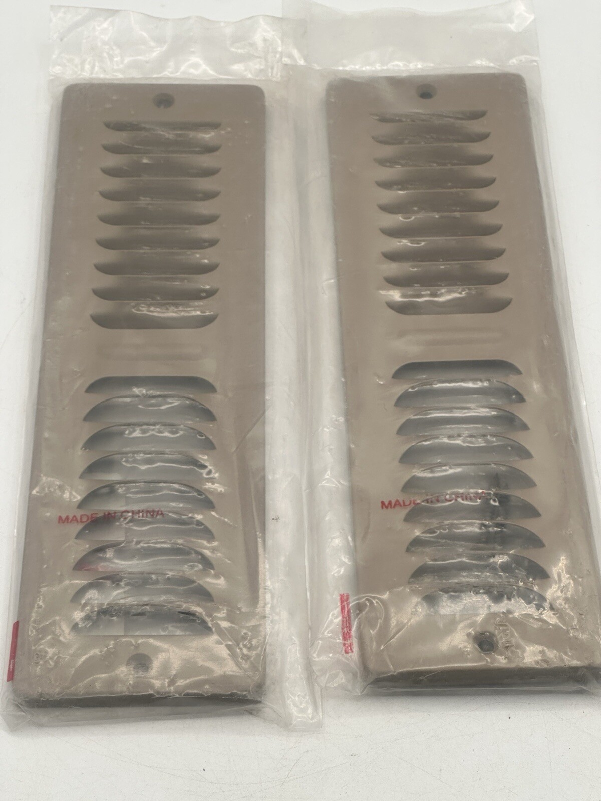 2" x 12" Toe Space Grille Brown 2 New In Packaging Shoemaker Airflow TS-2” X 10”