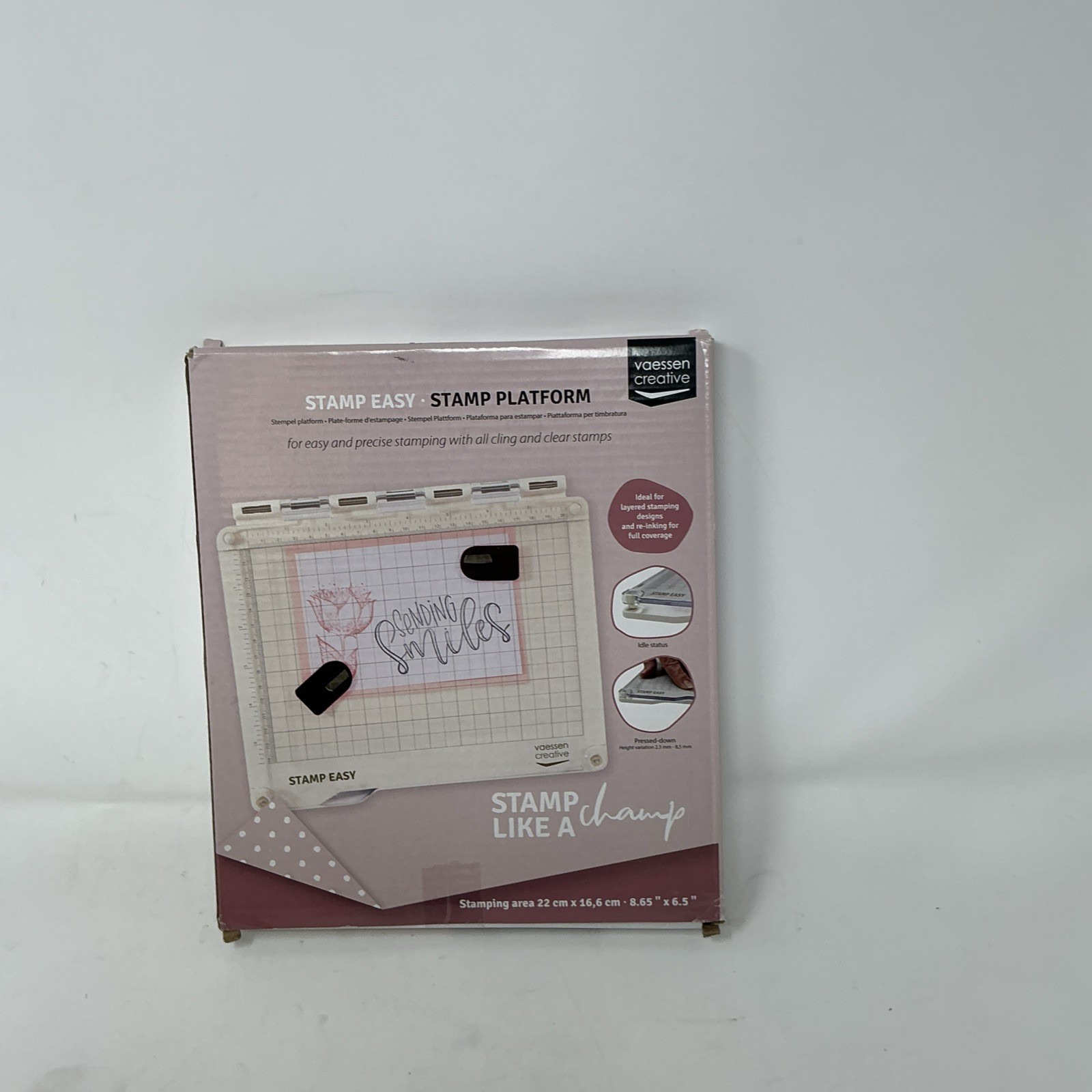 Vaessen Creative Stamp Easy+ Stamp Platform refCr40 New