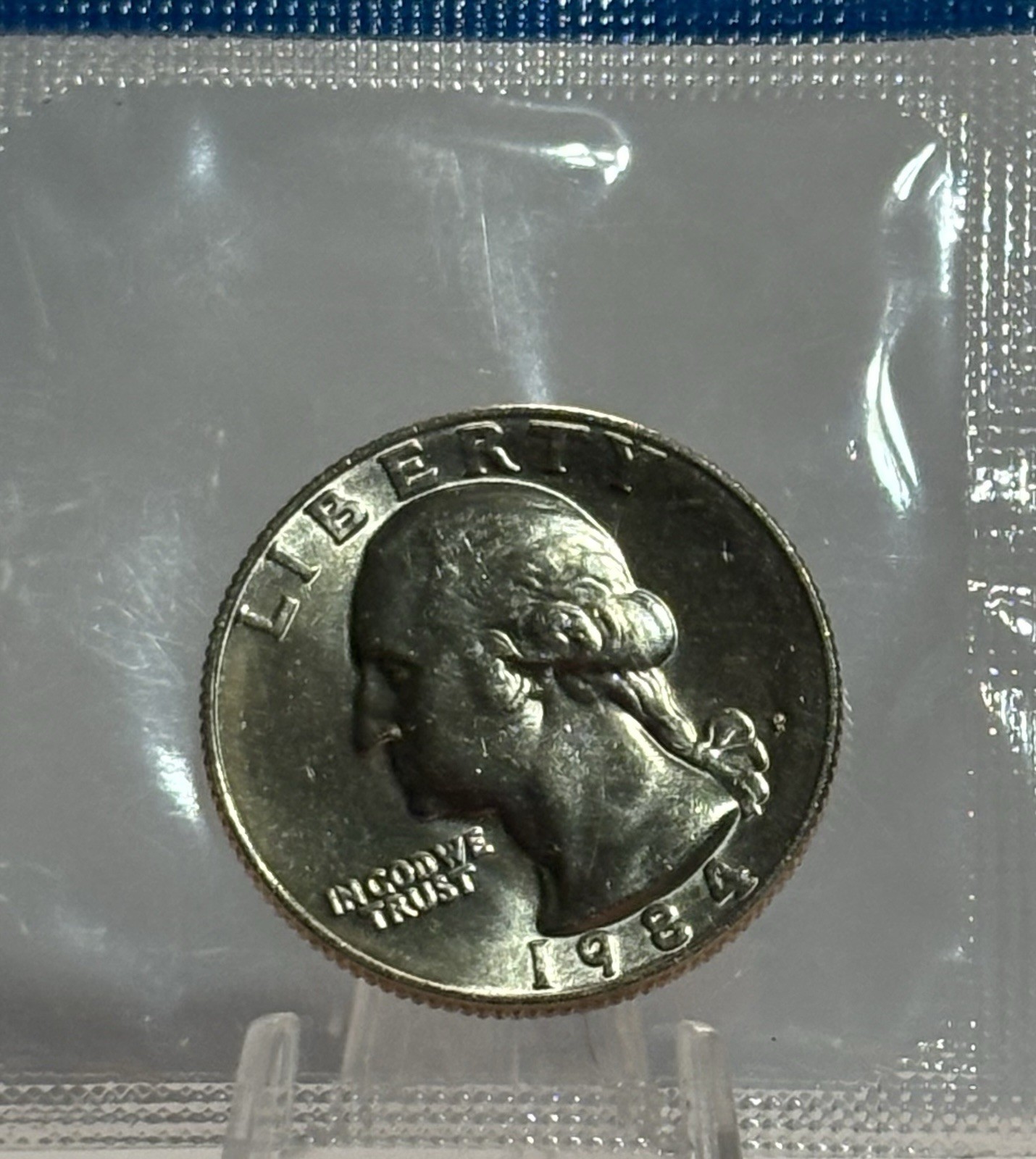 1984 P Washington Quarter- BU - Sealed, From Uncirculated Set! 🔥