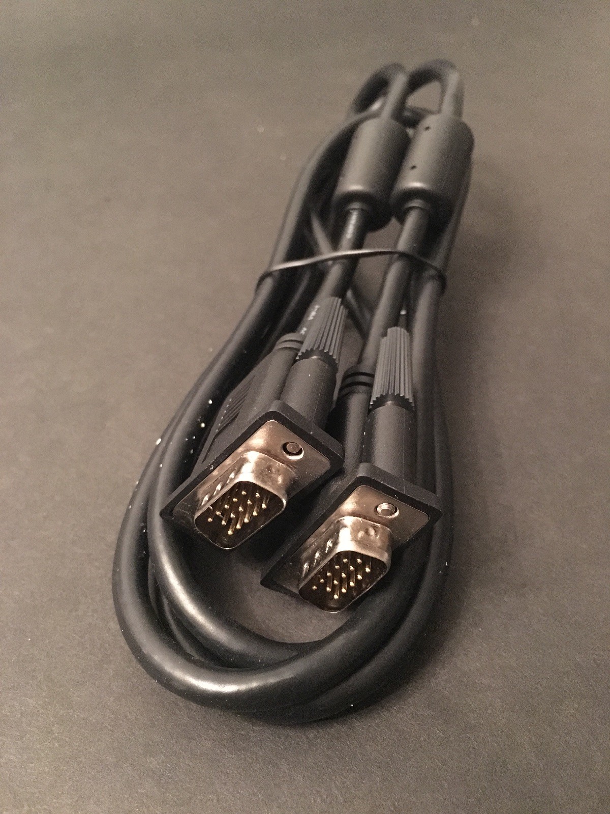 6ft MONITOR CABLE-Copartner-Hotron VW-1 30V 15 PIN MALE to MALE
