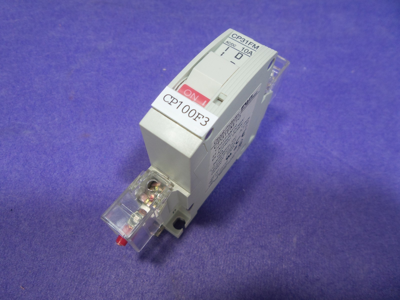 Fuji Electric CP31FM/10 Circuit Protector,USED