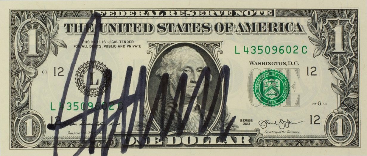 Donald Trump Reproduction Signed Dollar and 8 x 10 Photo 6