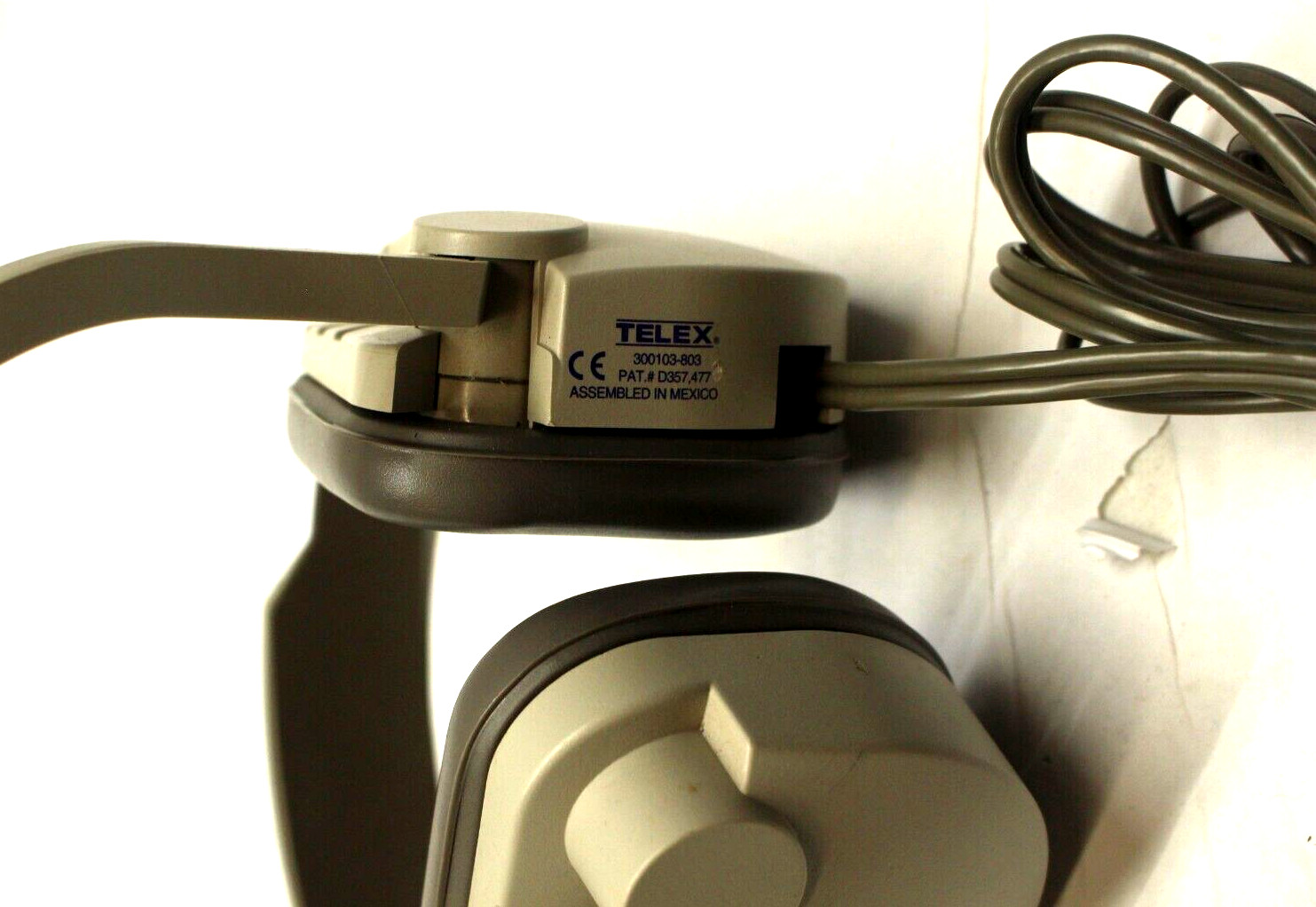 Vintage Discovery By Telex Headset 300103-803 Untested