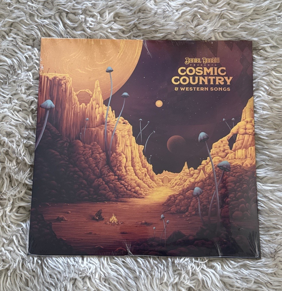 Daniel Donato - Cosmic Country and Western Songs Vinyl Record NEW & SEALED GOLD