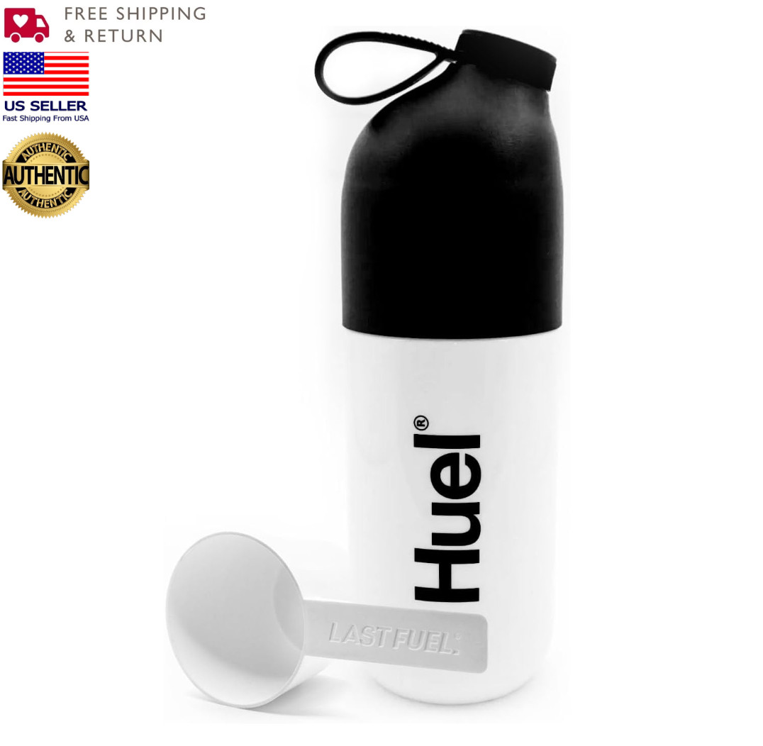 Huel Black Edition Shaker Bottle Durable,Leakproof, & Stylish Design - 17 FL OZ