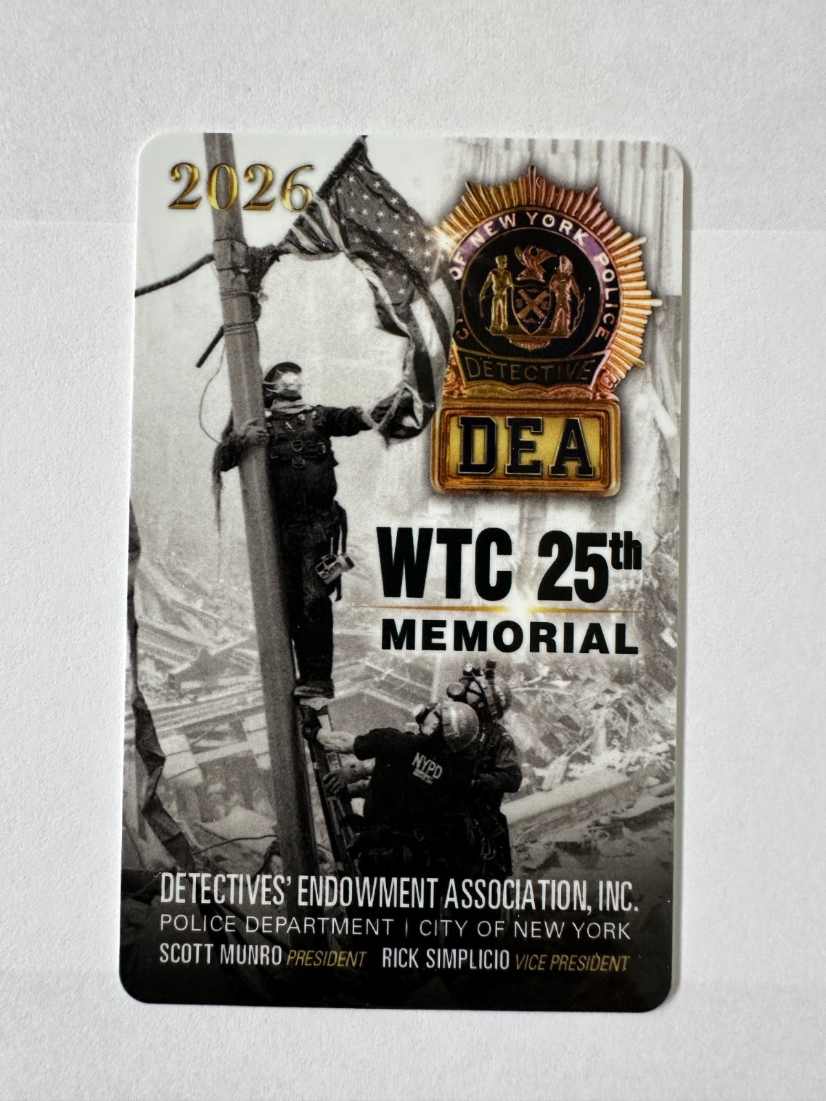 NEW 2026 DEA PBA CARD DONT BE RIPPED OFF BY SCAM SELLERS SELLING FAKE COPIES