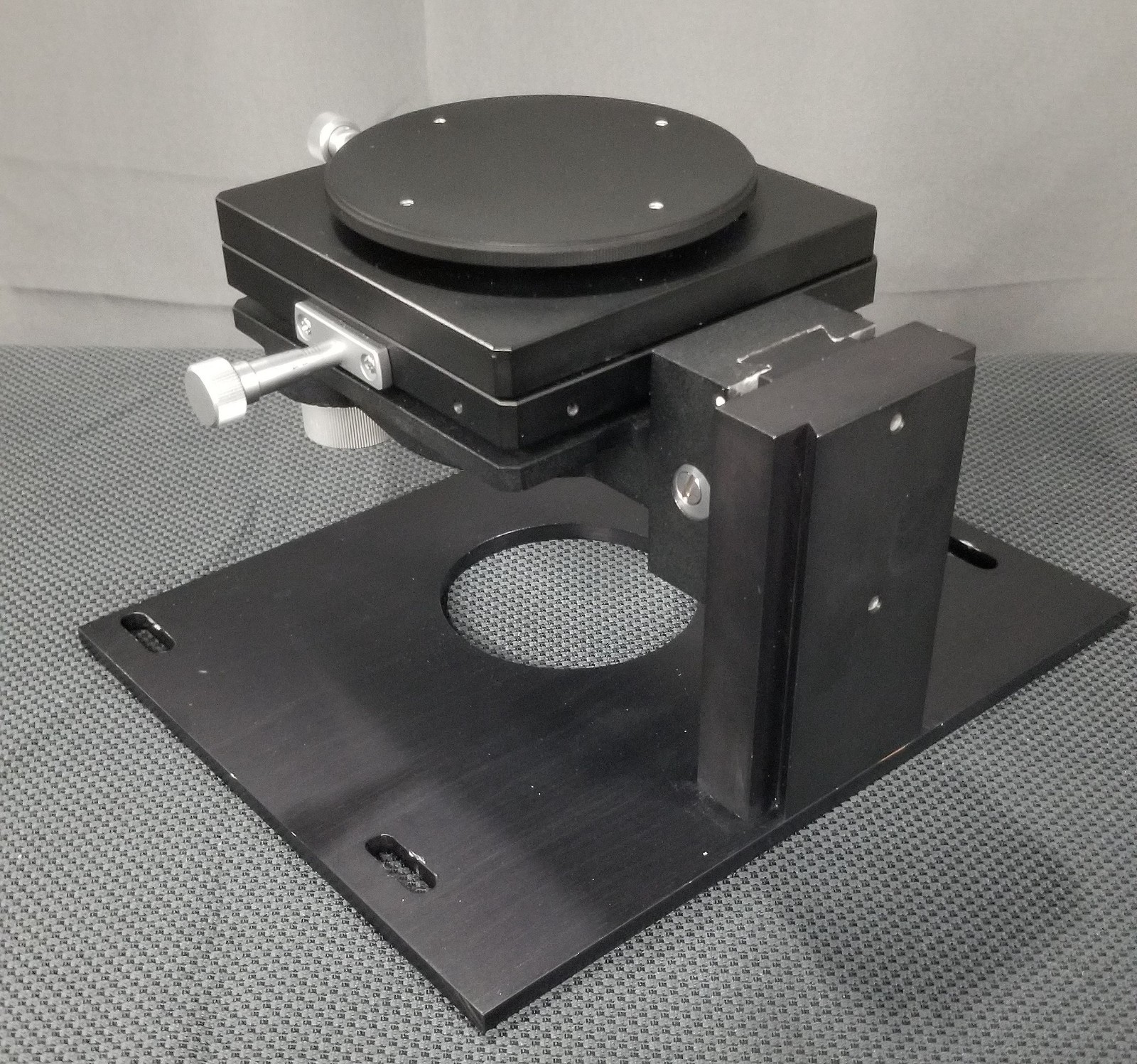 Nikon Interferometry Stage IF Tilting Rotating XY w/ Toolmaker Microscope Mount