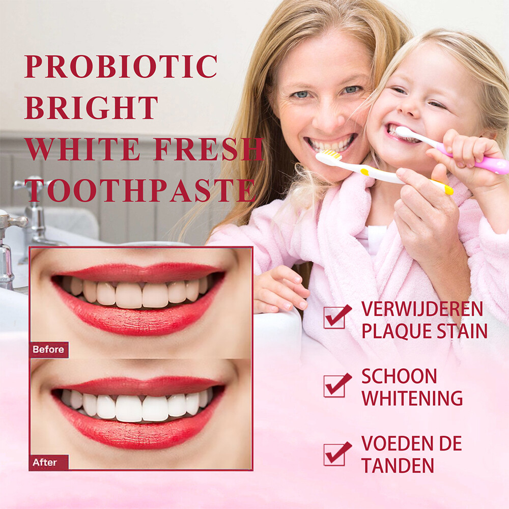 Sp-6 Probiotics Whitening Toothpaste Brightening & Breath Removing Toothpaste US