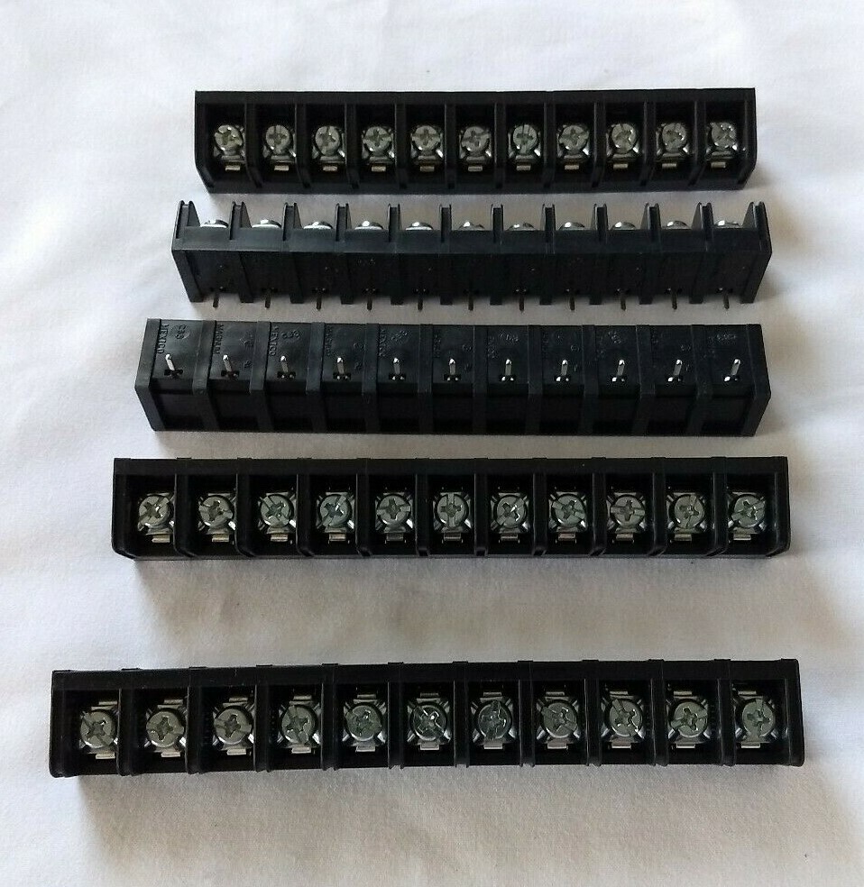 5 Pieces MAGNUM CB3 TERMINAL STRIP BLOCKS 11 POSITION 20A WIRE CONNECTOR SCREW