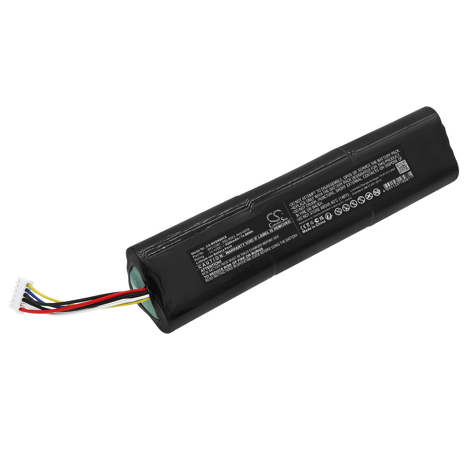 5200mAh Battery for Neato 905-0596,945-0356,945-0373,Botvac D9,D10,D8,205-0023