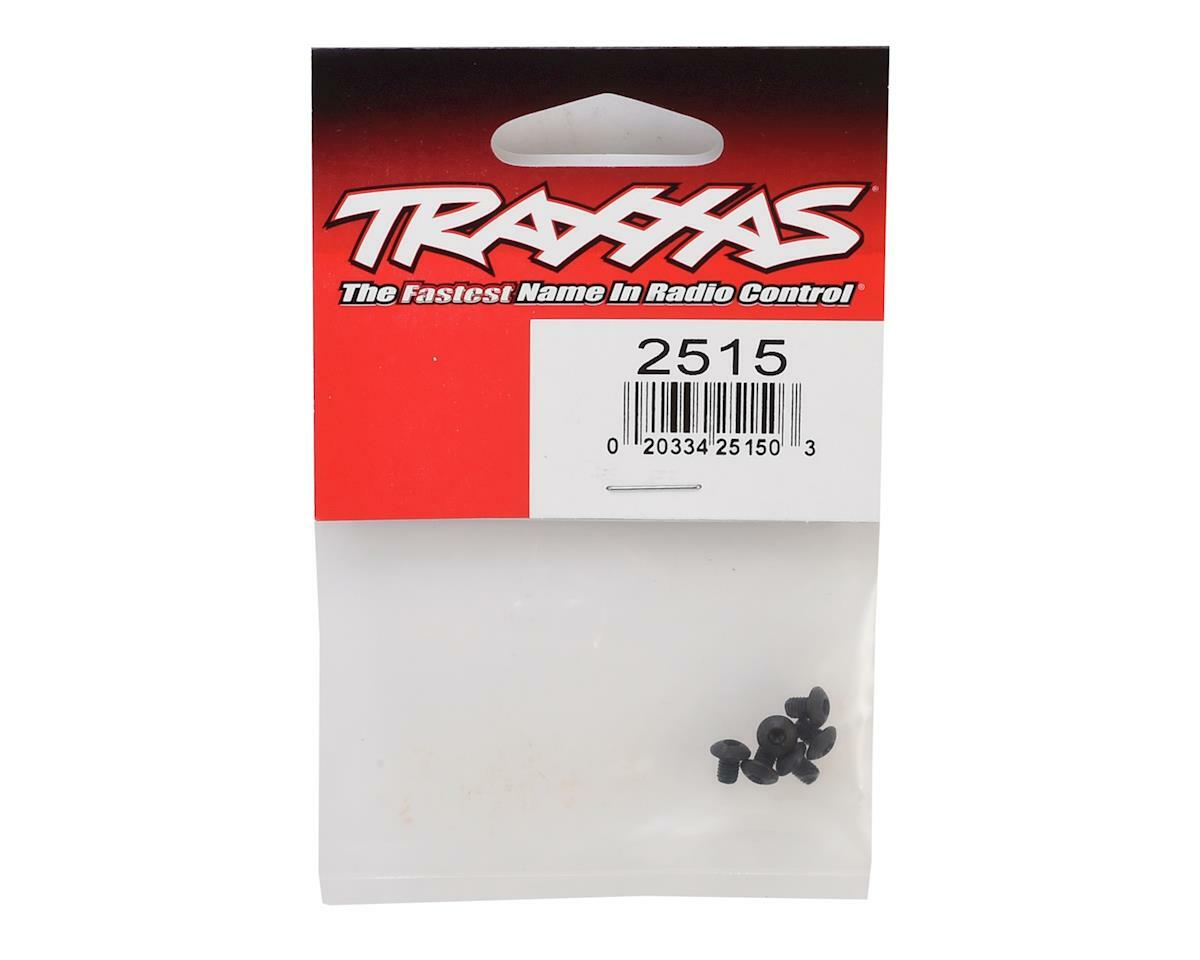 Traxxas 3x4mm Button Head Machine Hex Screws (6) [TRA2515]