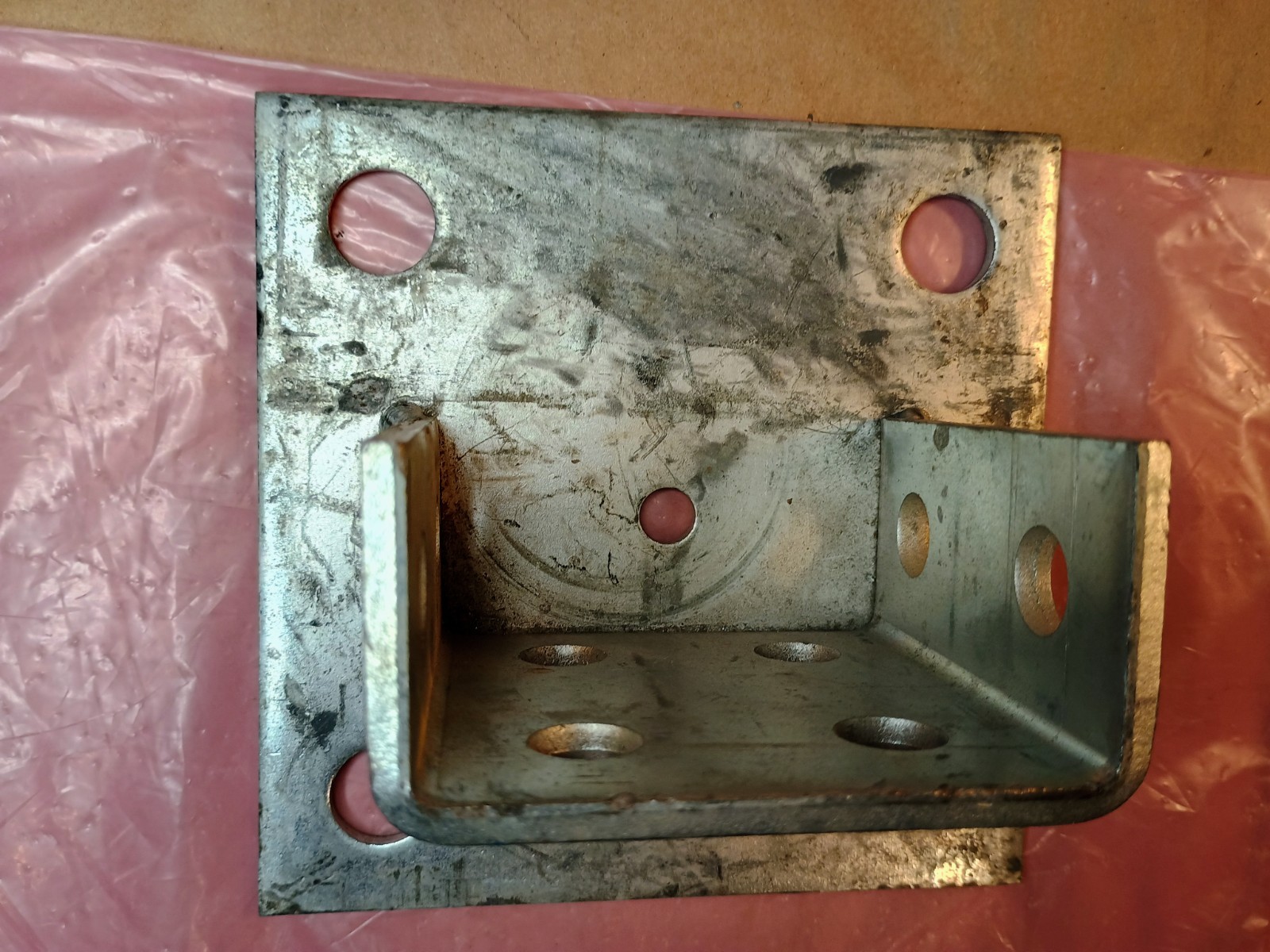 Eaton B-Line B281 Square Post Base Zinc Plated - Fast Ship