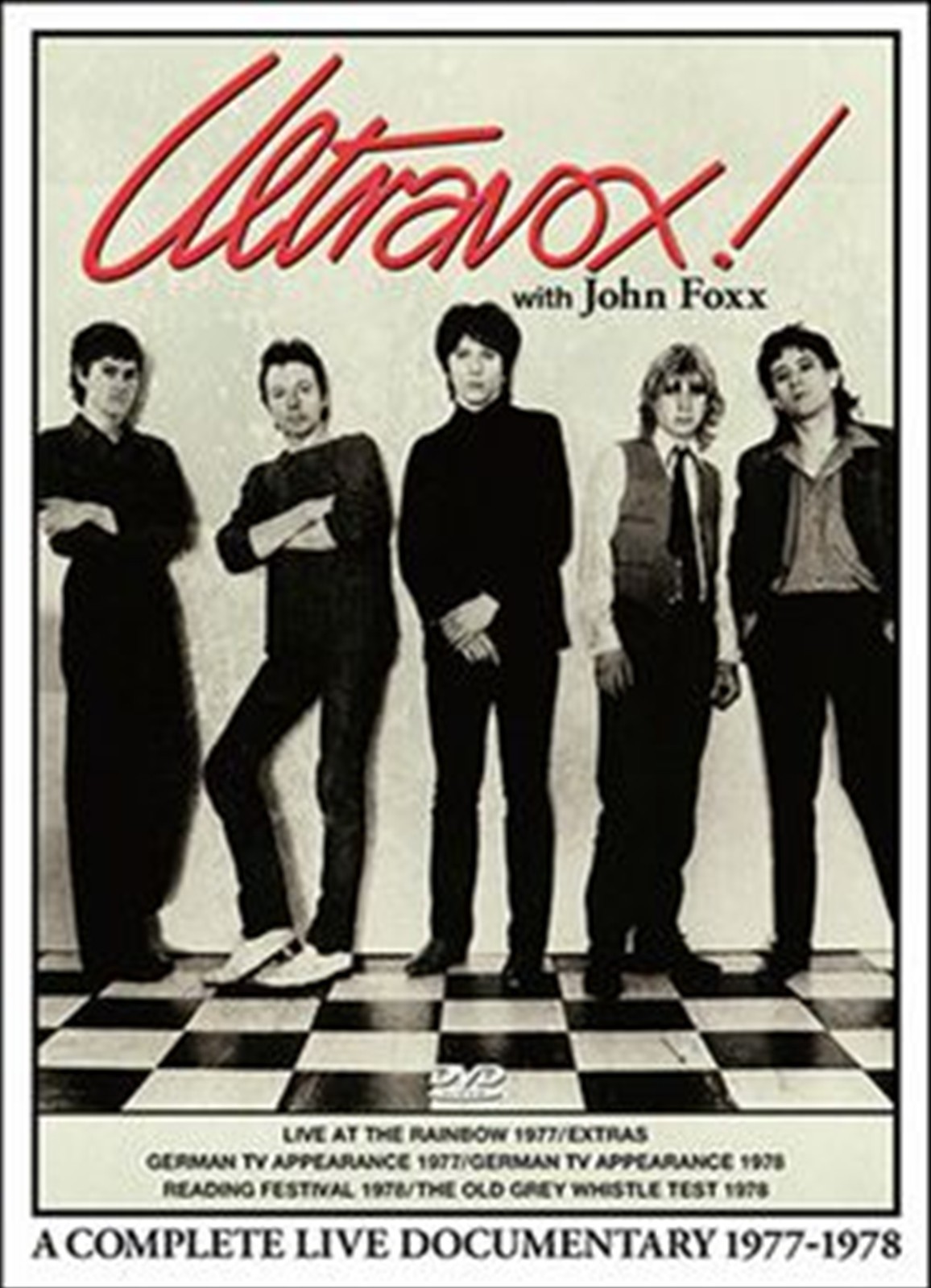 ULTRAVOX! w/JOHN FOXX / COMPLETE LIVE DOCUMENTARY 1977-1978 / 1DVD