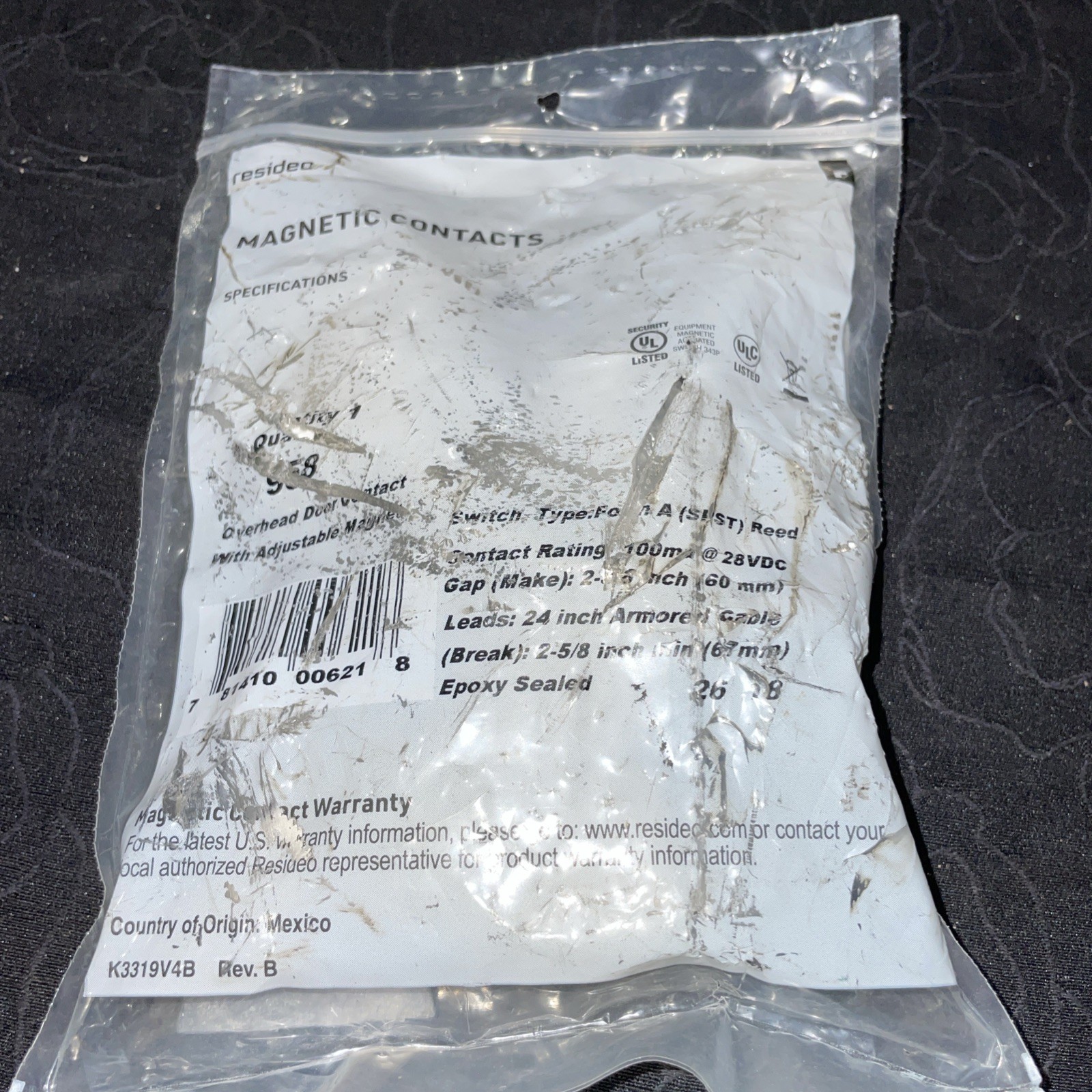 Resideo Magnetic Contact 958