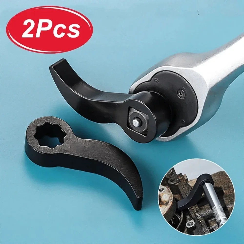 2-Piece Half Axle Disassembly Tool – Drive Pry Bar Adapter for 1/2" Ratchet