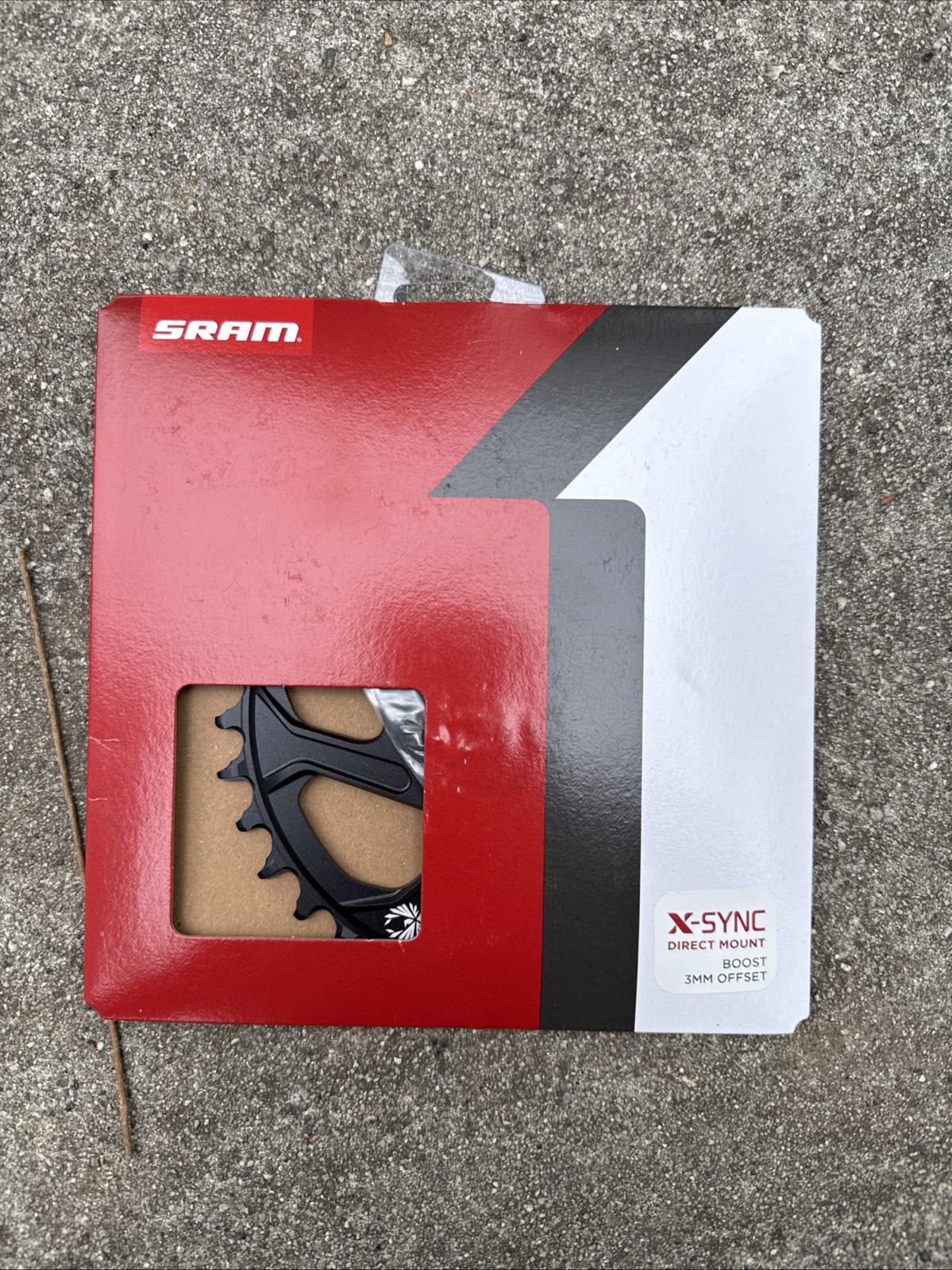 SRAM X-Sync 2 Eagle Chainring 34t SRAM Direct Mount 12-Speed Aluminum Black