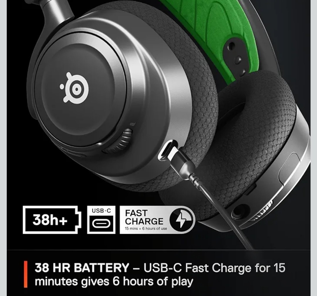 New SteelSeries Arctis 7X Wireless Multi-Platform Gaming Headset See Description