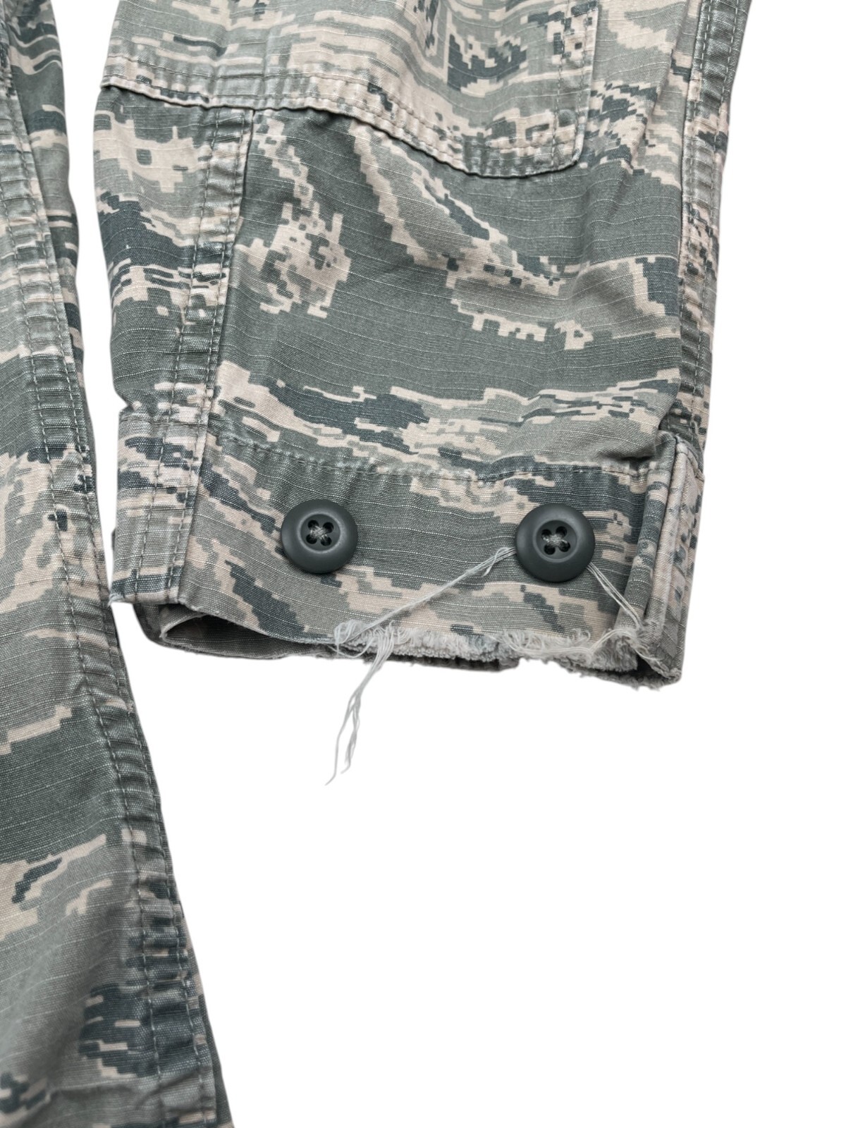 Air Force Men Utility Coat BDU Digital Camo Jacket Ripstop 44S