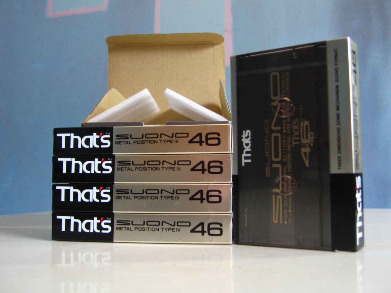 That's SOUND Metal Cassette,Maxell,TDK,Basf,Memorex,Teac,Fuji,Scotch,Ampex,Denon