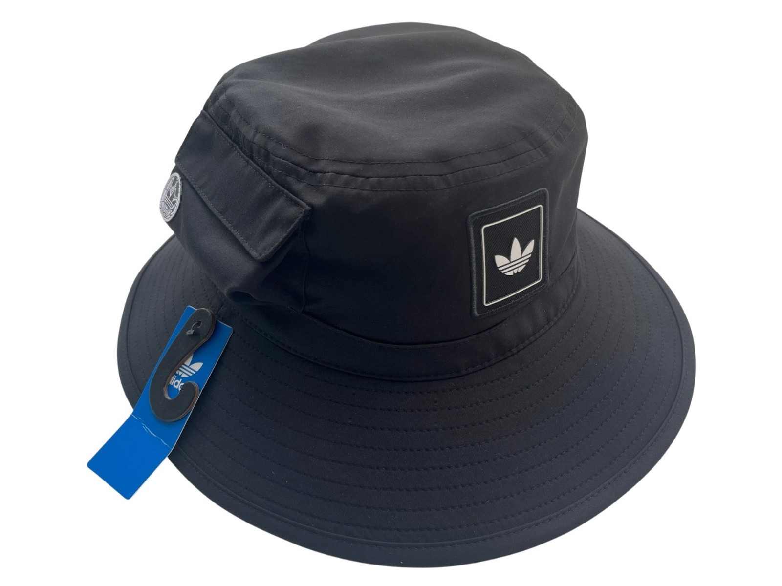 Adidas Originals Black White Utility 3.0 Side Pocket Bucket Boonie Hat