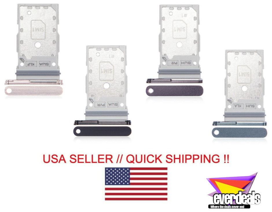 Samsung Galaxy S22 / S22 Plus SINGLE DUAL Sim Card Tray Phone Part SM-S901 S906