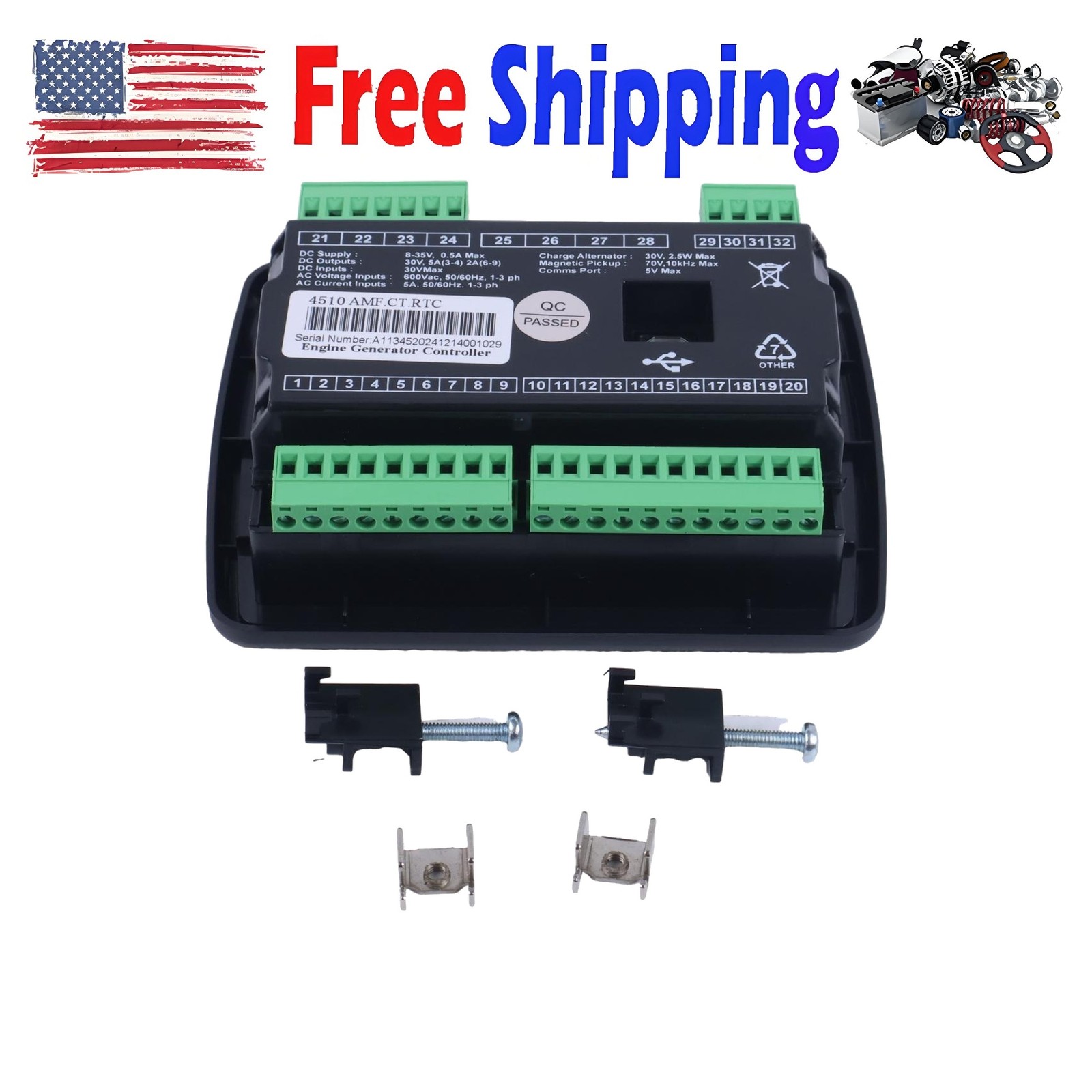 DSE4510 Replacement Auto Start Control Module Fit Deep Sea Generator Genset