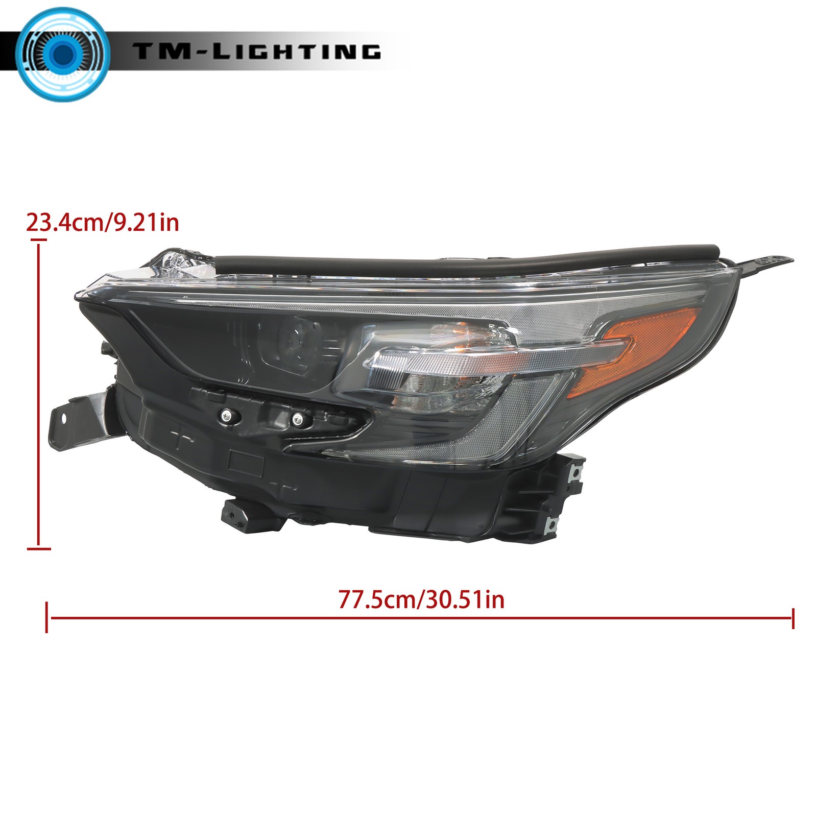 LED Driver Left Side For Subaru Legacy /Outback 2023-2025 Headlight W/ AFS Black