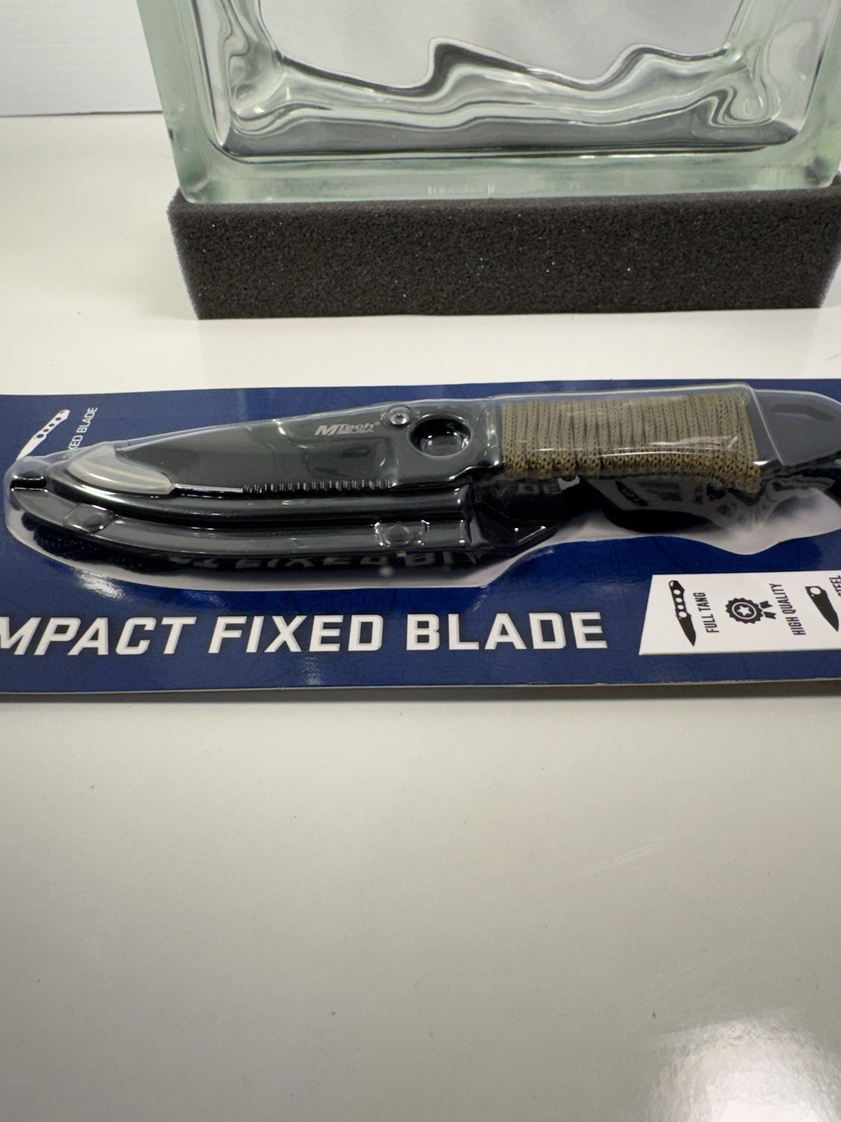 March USA Compact Fixed Blade New In Box with Sheath