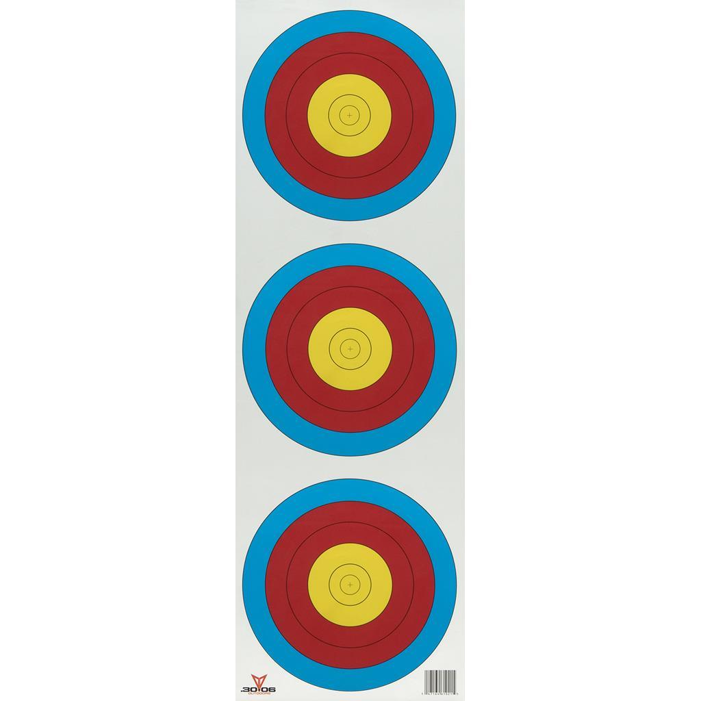 3006 Vertical 3 Spot Target 100 Pack
