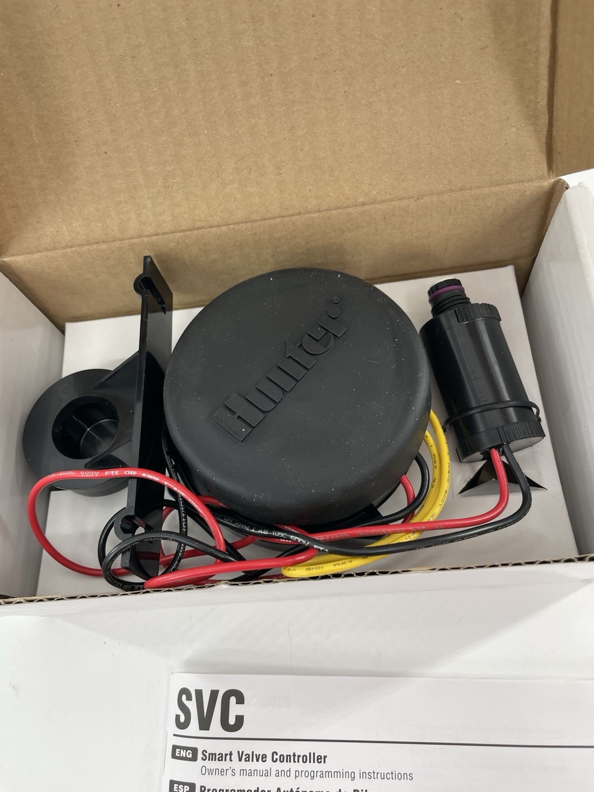 Hunter Single Station Battery Controller Timer SVC-100 DC Latching Solenoid