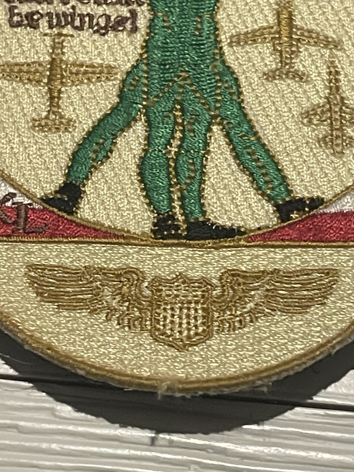USAF Pilot Training Class Patch 07 02 Uniform Worn Once You Have Tasted Flight
