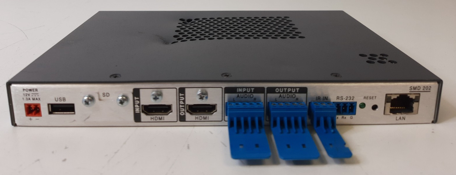Extron SMD 202 H.264 Streaming Media Player and Decoder - No AC Adapter