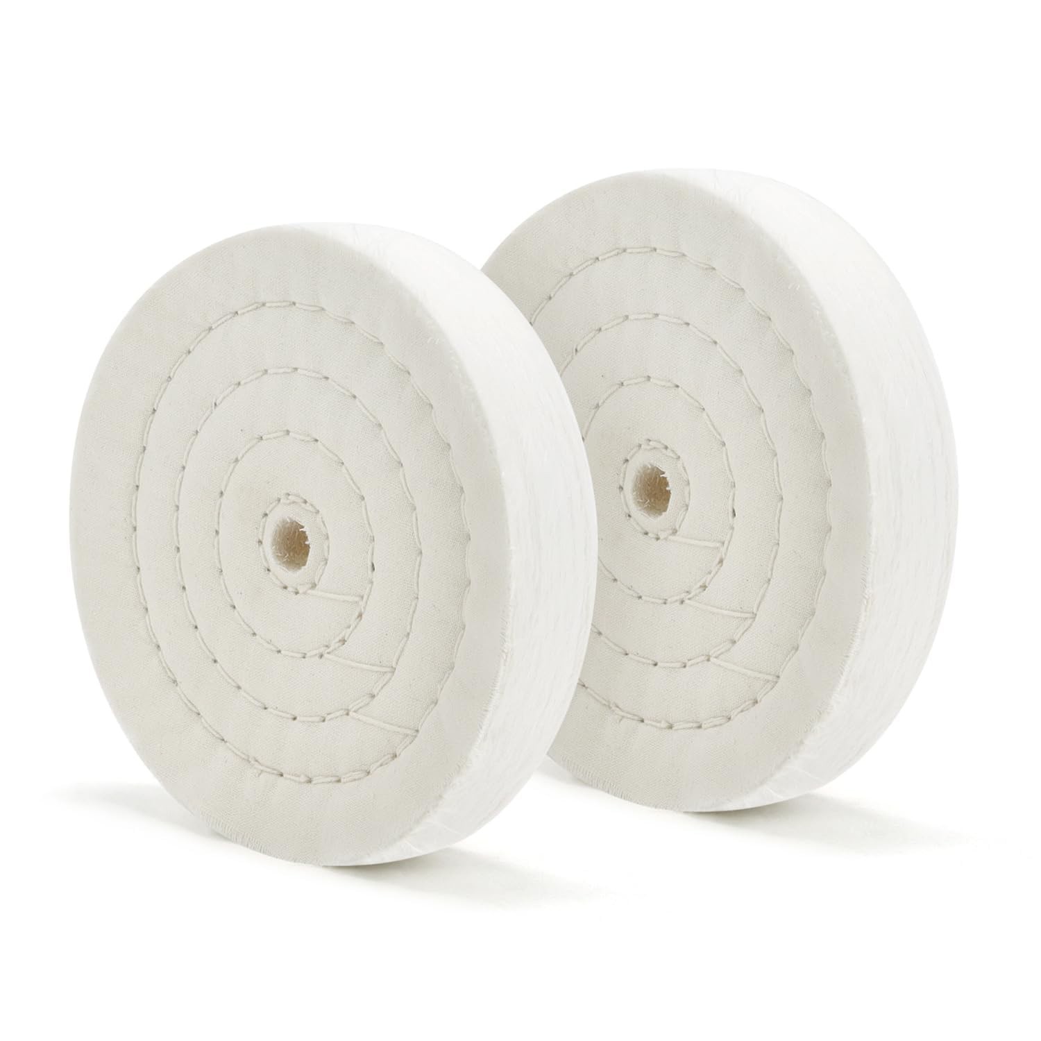 SCOTTCHEN Extra Thick Buffing Polishing Wheel 6 inch (70 Ply) for Bench...
