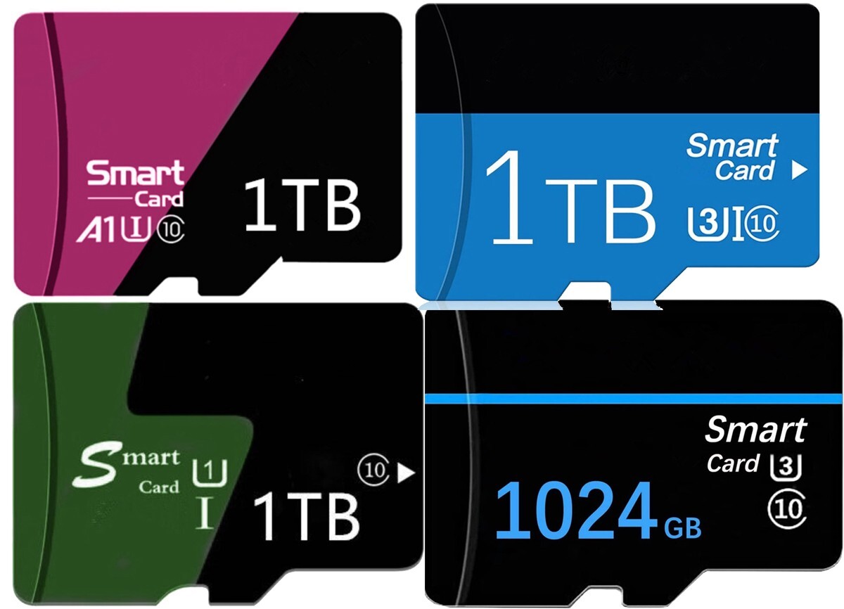 For Micro SD Card Memory Card 128GB 64GB 512GB 1TB Class10 TF Card LOT