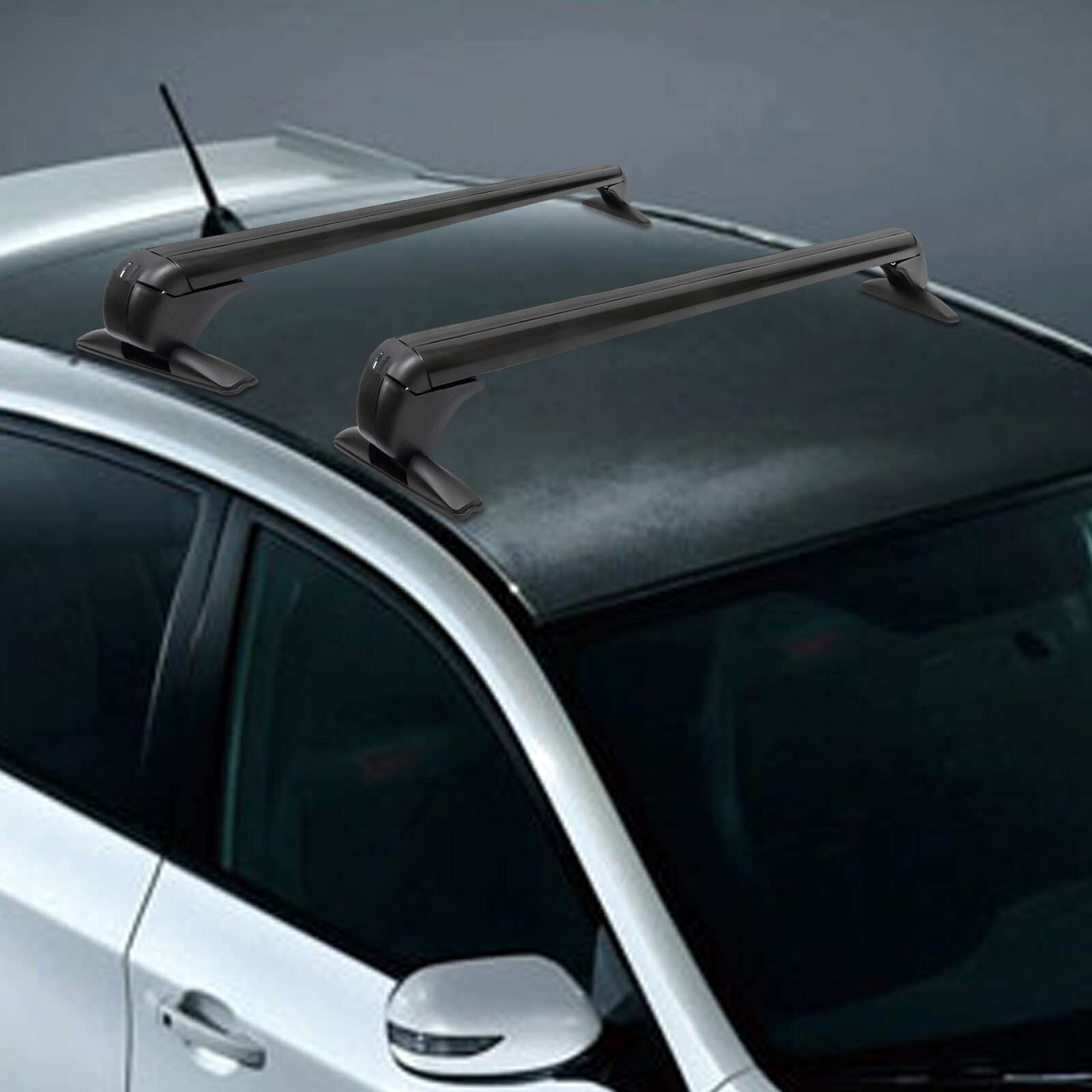 Fits Honda Civic 2006-20 Car Top Roof Rack Cross Bar 43.3" Cargo Luggage Carrie