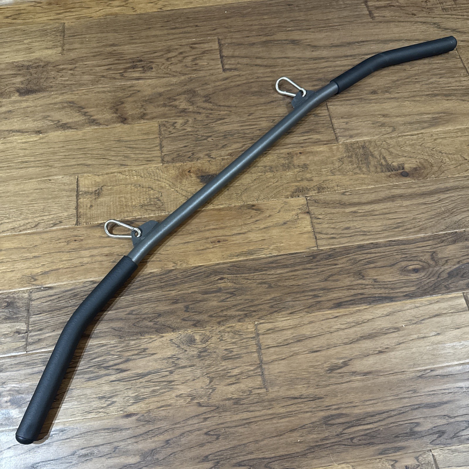 Bowflex Lat Pull Down Bar OEM D-Ring Ultimate 2 Xtreme w/ Clips FREE SHIPPING