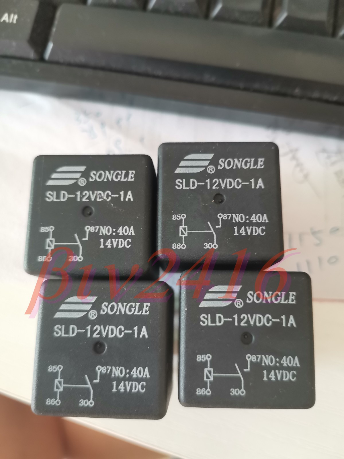 NEW FOR SONGLE SLD-12VDC-1A 40A 14VDC relay 1PC Quality Assurance 3months