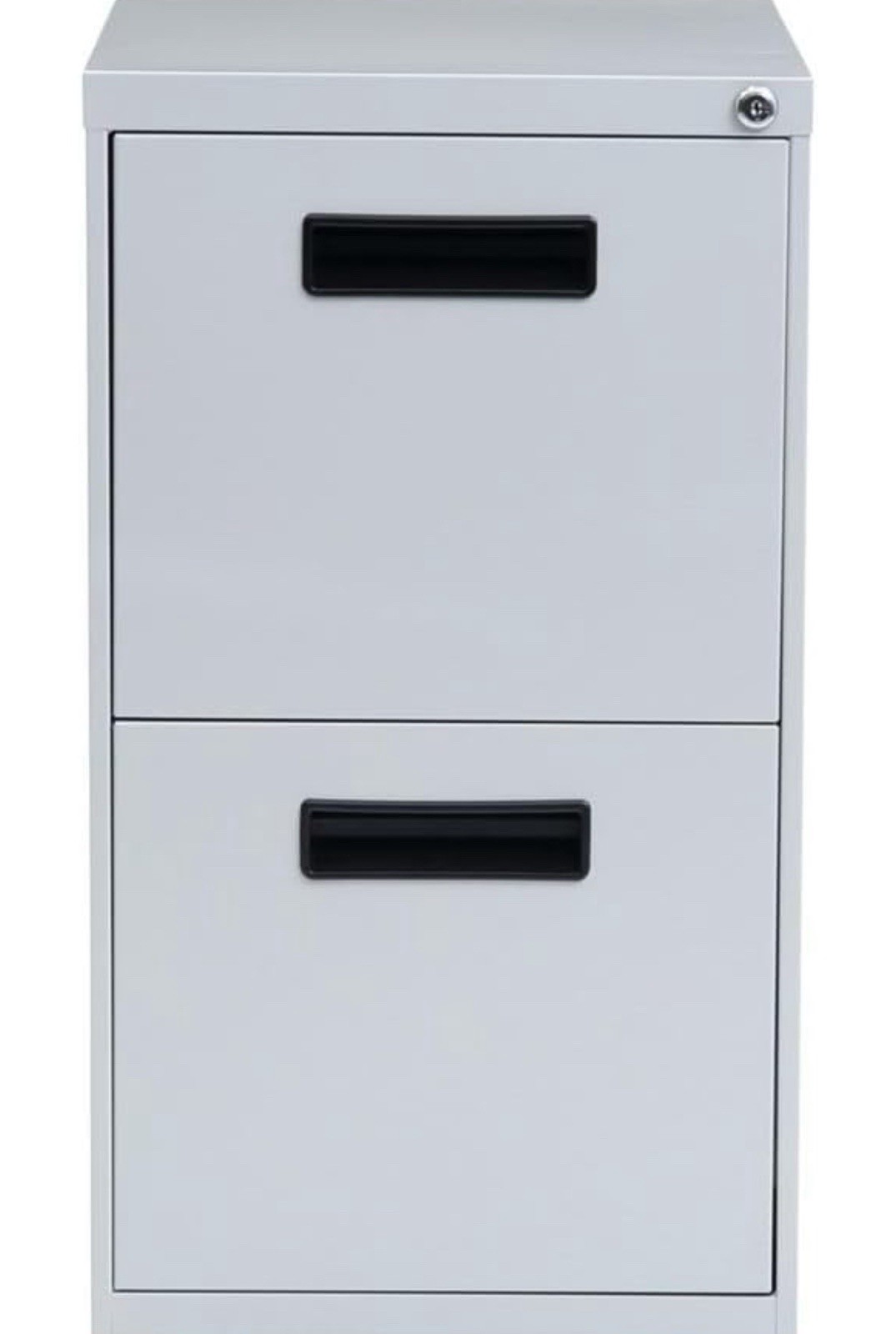 Aleta ALE-PAFFLG 2 Stack Letter Size File Drawers In White