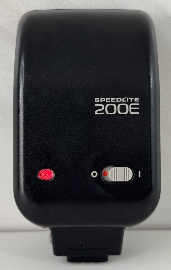 Genuine Canon Speedlite 200E Flash - Works Great