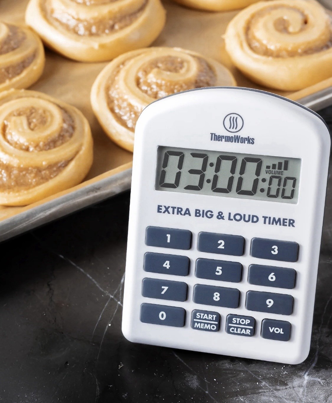 Extra Big & Loud Timer by ThermoWorks
