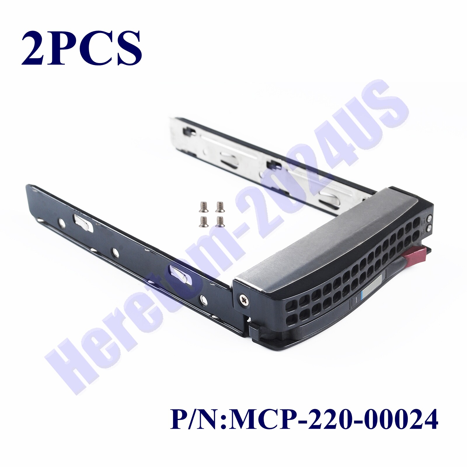 2x Supermicro MCP-220-00075-0B Gen5.5 Hot-Swap 3.5" HDD Tray caddy MCP-220-00024