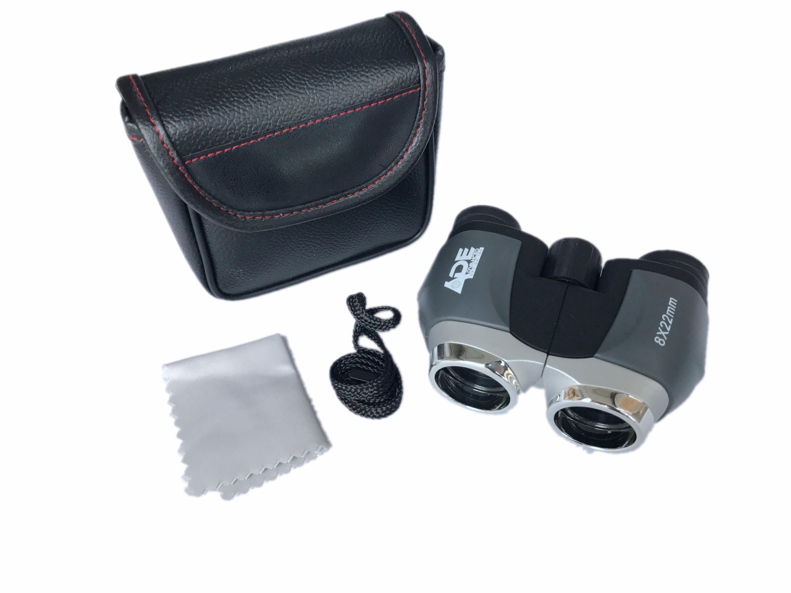 Ade Advanced Optics New 8X22mm Compact Prism Binocular opera glass bird watching