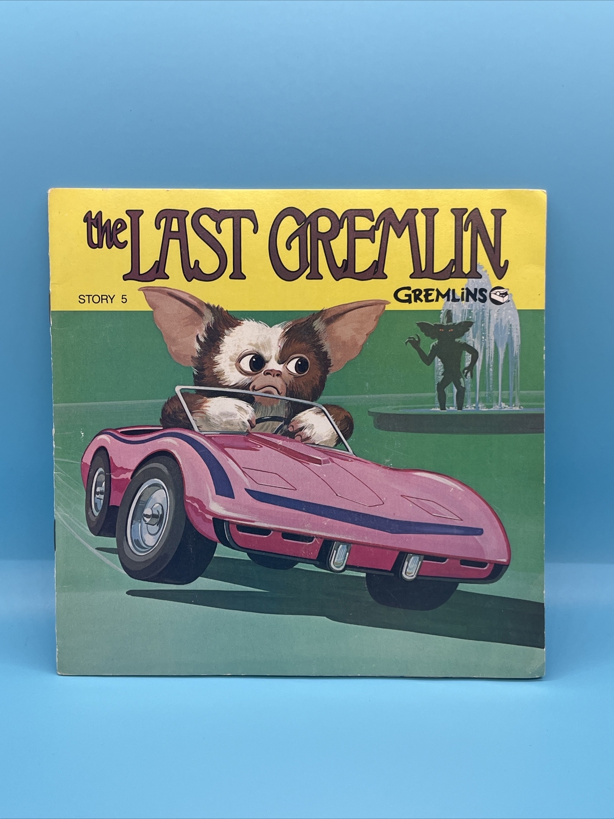 1984 THE LAST GREMLIN 33-1/3 STORY BOOK 5 AND RECORD WARNER BROTHERS