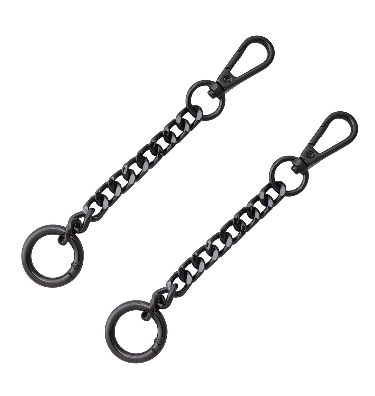 2 Pcs Bag Strap Extender 15 cm Metal Purse Strap Extender Chain for Shoulder ...