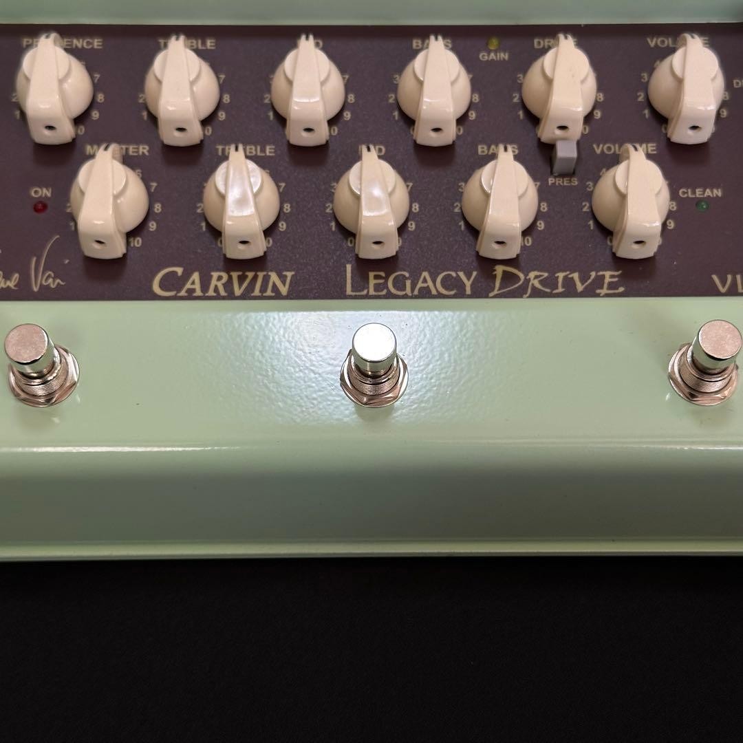 Carvin VLD1 Legacy Drive Steve Vai Signature Tube Preamp Pedal