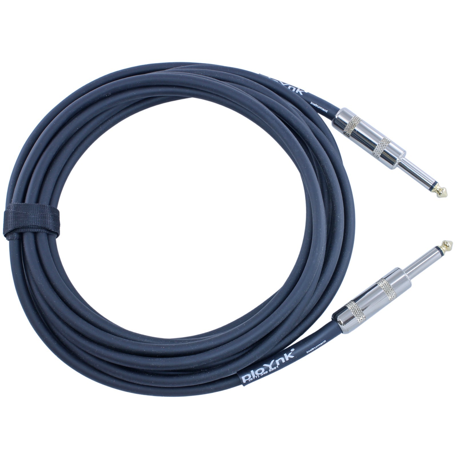PLoYnk custom  straight to straight 1/4 mono shielded guitar keyboard PA cable