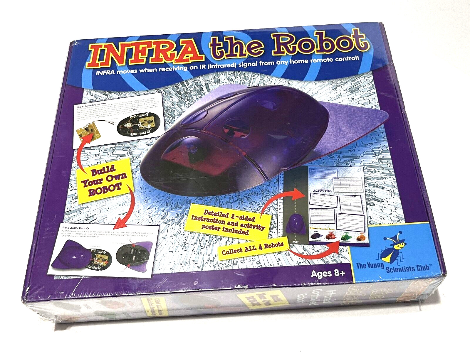 INFRA the ROBOT Build Your Own by The Young Scientist Club NEW SEALED